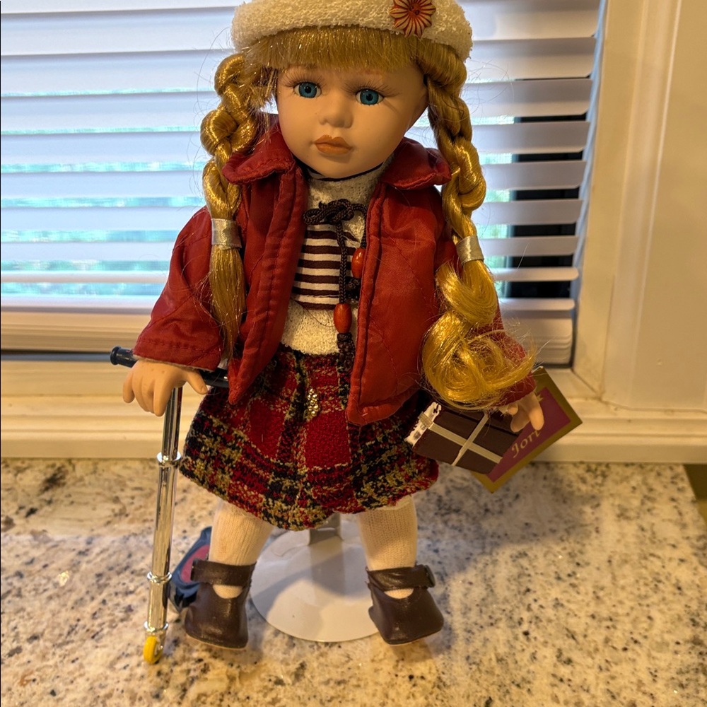 Collectible Memories Porcelain Doll